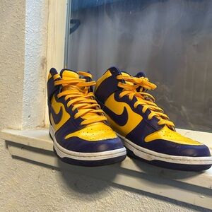 Nike Dunk High Retro "Lakers"